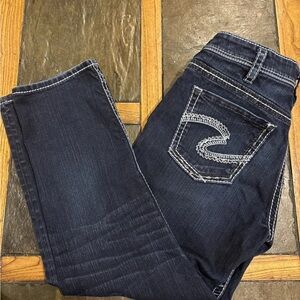 Silver Jeans Women's Boot Cut in Deep Indigo